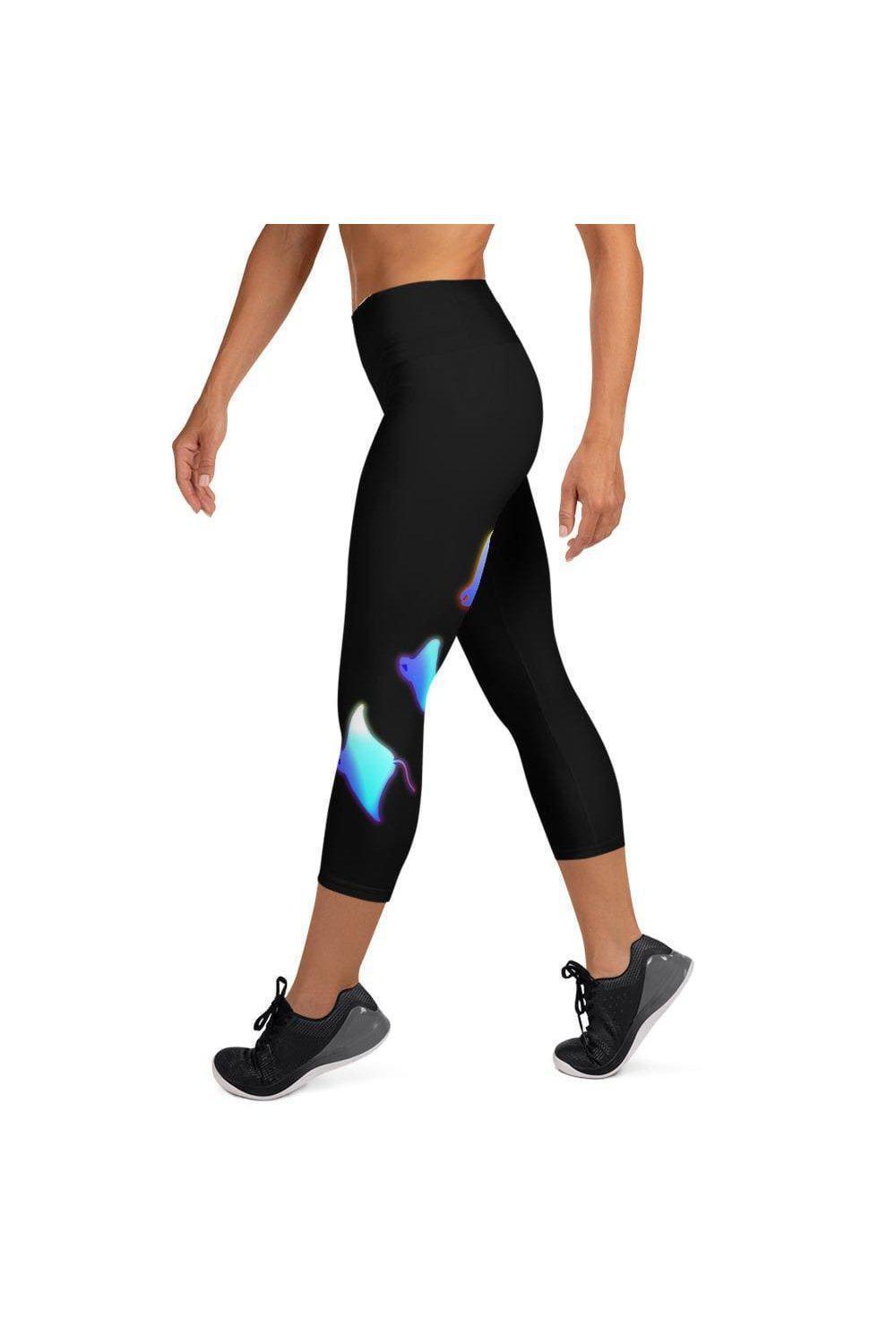 Kona Manta Rays Yoga Capri Leggings